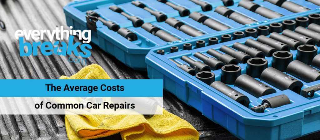 the average costs of common car repairs